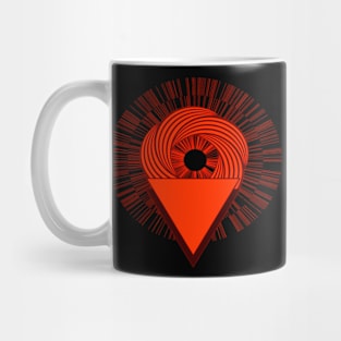 Triangle sun Mug